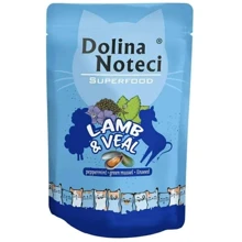 Вологий корм для котів Dolina Noteci Premium Cat Superfood з ягнятком та телятиною 85 г (58508): Тип Влажный корм