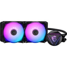 Кулер MSI MAG CORELIQUID 240R V2: Уровень шума, dB 34.3