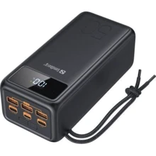 Внешний аккумулятор Sandberg Power Bank 50000mAh PD 130W Black (420-75): Количество USB 5