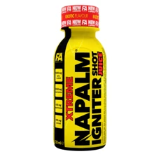 Предтренировочный комплекс Fitness authority Napalm Igniter Juice Shot 120 ml / 4 servings / exotic: Тип Комплекс до тренировки
