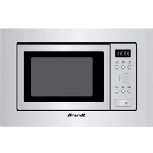 Встраиваемая микроволновая печь Brandt BMS6112X: Цвет нержавеющая сталь