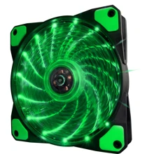 Кулер Frime Iris LED Fan 15LED Green (FLF-HB120G15): Уровень шума, dB 23.4
