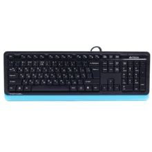 Клавіатура A4Tech FKS10 USB Blue: Підключення проводное