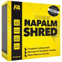 Жироспалювач Fitness authority Napalm Shred 30 packs / 30 servings: Стать Унисекс