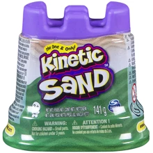 Песок для детского творчества Kinetic Sand Мини Крепость (зеленый,141 г) (71419G): Производитель Kinetic Sand