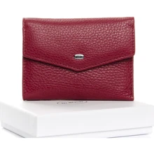 Женский кошелек Dr. Bond бордовый (32678 plum-red): Пол Женский