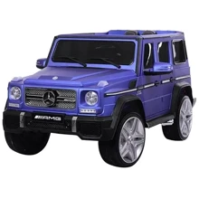 Детский электромобиль Bambi Mercedes M 3567 EBLRM-4 Синий матовый: Вид джип