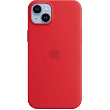 Чохол для iPhone Apple for iPhone 14 Plus Silicone Case with MagSafe (PRODUCT)RED (MPT63) : Колір красный