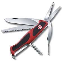 Мультитул Victorinox RangerGrip 71 Gardener 130мм/7предметов/красный-черный (0.9713.C): Тип мультитул (многофункциональный инструмент)