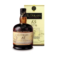Ром El Dorado 15 Year Old, gift box (0,7 л) (BW12030): Объем, л 0.7