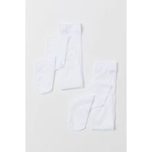 Колготки H & M 411-777051 116-122 см білі (2 шт.): Стать дівчинка