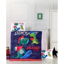Комплект постельного белья LightHouse DINO детский 100х150/2х35х45 см (48733): Тип постельный комплект