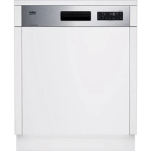 Встраиваемая посудомоечная машина Beko DSN 28430 X: Цвет серебристый