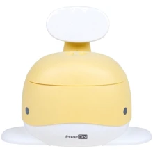 Горшок FreeON WHALE Yellow (38756): Цвет желтый