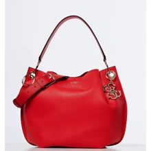Женская сумка-мешок Guess Digital красная (HWVG6853030-LIP): Пол Женский