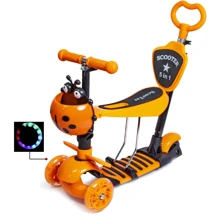 Самокат Scooter "Божья коровка" 5in1. Orange (многофункциональный): Количество колес 3