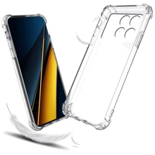 Чохол для телефона TPU Case GETMAN Ease logo Full Camera Transparent для Xiaomi Poco X6 / Note 13 Pro 5G: Сумісність Xiaomi Poco X6 / Note 13 Pro 5G