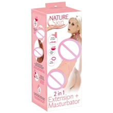 Насадка и мастурбатор Orion Nature Skin 2in1 Extension + Masturbator: Для кого Для мужчин