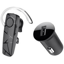 Наушники Tellur Vox 60 Bluetooth Headset with Car Charger (TLL511381): Тип конструкции вакуумные