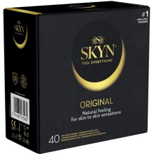Презервативи SKYN Original 40 шт: Тип Без латексу