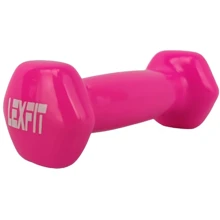 Гантель LEXFIT стальная с виниловым покрытием 0.5 кг розовая (LKDB-505-0,5): Вес гантели, кг 0.5