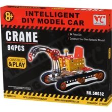 Металлический конструктор Same Toy Inteligent DIY Model Car Кран 94 эл (58032Ut): Производитель Same Toy