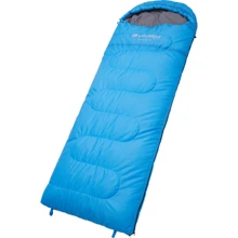 Спальный мешок MOUSSON TOUR R BLUE: Тип одеяло с капюшоном