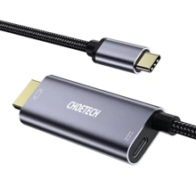 Кабель и переходник Choetech HDMI - USB Type-C (M/M), 1.8 м, (XCH-M180GY): Тип кабель