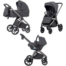 Коляска універсальна 3 в 1 Carrello Omega CRL-6535 Excellent Grey (CRL-6535 Excellent Grey): Тип коляски Универсальная коляска (3-в-1)