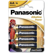 Panasonic AA bat Alkaline 4шт Power Rangers (LR6REB/4BPRPR): undefined undefined