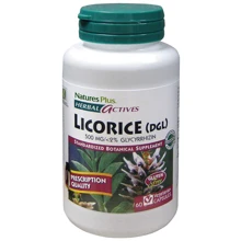 Natures Plus Herbal Actives Licorice 500 mg 60 caps Лакрица: Форма выпуска Капсулы