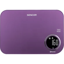 Весы кухонные Sencor SKS 7073VT: Тип конструкции с плоской плaтформой