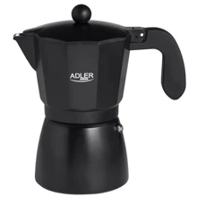 Кофеварка гейзерная Adler AD 4421 320 мл: Цвет черный