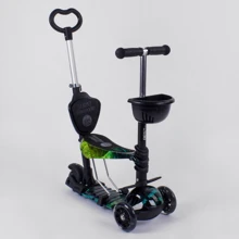 Самокат Best Scooter черный (10999): Количество колес 3