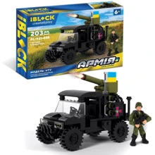 Конструктор Армія UTV 203 деталей (PL-921-488): Виробник Iblock