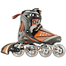 Роликовые коньки СК ULTRA ORANGE р.29-32: Расположение колес in-line