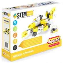 Конструктор Engino Stem Heroes Авиация: Сверхзвуковой самолет (SH41): Количество деталей, шт. 41
