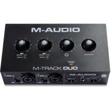Аудиоинтерфейс M-Audio M-Track Duo: Тип Внешние
