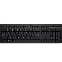 Клавиатура HP 125 Wired Keyboard (266C9AA): Подключение проводное
