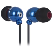Наушники Ergo ES-190i Blue: Тип конструкции вакуумные