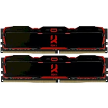 GOODRAM 32 GB (2x16GB) DDR4 3200 MHz IRDM Black (IR-X3200D464L18/32G): Производитель GOODRAM