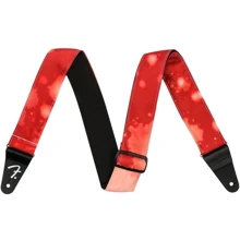 Гитарный ремень FENDER STRAP 2" TIE DYE ACID WASH RED: Производитель Fender