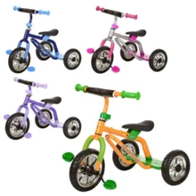 Триколісний велосипед Profi Trike M 0688-1 Синьо-зелений: Тип 3х колісний велосипед