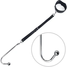 Анальный крюк 2 с ошейником из натуральной кожи Art of Sex - Anal hook: Производитель Art of Sex