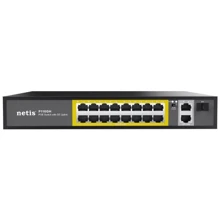 Мережевий комутатор NETIS SYSTEMS P116GH: Порти комбинированный