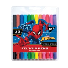 Фломастери YES Marvel Spiderman 12 кольорів (650478): Тип На водной основе