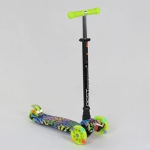Самокат Best Scooter MAXI желтый (А 25599 /779-1342): Количество колес 4