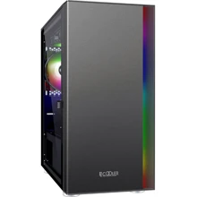 Корпус PcСooler Platinum LM300 ARGB (GAME 5): Форм-фактор материнской платы MicroATX/Mini-ITX