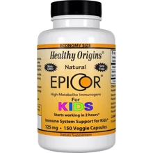Healthy Origins EpiCor 125 mg 60 caps Природная защита иммунитета для детей: Форма выпуска Капсулы