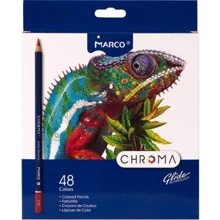 Карандаши Marco 8010-48CB 48 цв CHROMA: Тип Цветные